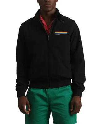 Members Only Men's Classic Iconic Racer Pride Jacket