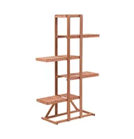 vidaXL Plant Stand Cedar Wood 33.9"x14.2"x54.7"