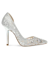 Betsey Johnson Women's Chic Rhinestone Evening Pumps