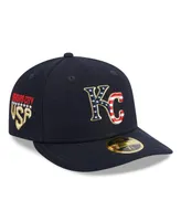 Men's New Era Navy Kansas City Royals 2023 Fourth of July Low Profile 59FIFTY Fitted Hat