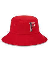 Men's New Era Red Pittsburgh Pirates 2023 Fourth of July Bucket Hat