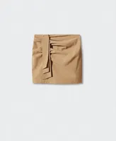 Mango Women's Ruched Details Skirt