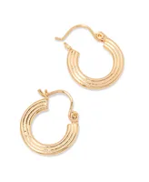 brook & york "14k Gold" Ryleigh Hoop Earrings