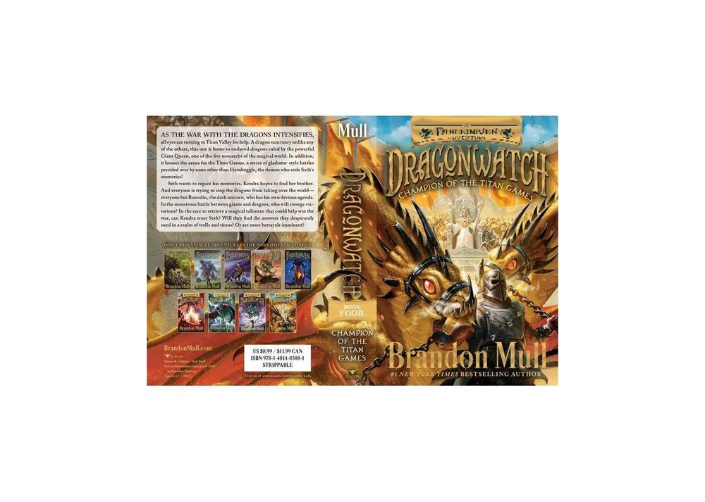 Champion of the Titan Games Dragonwatch Series 4 by Brandon Mull