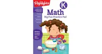 Kindergarten Math Big Fun Practice Pad by Highlights Learning