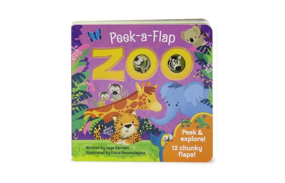 Zoo Peek-a-Flap Series by Jaye Garnett