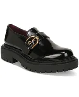 Circus Ny by Sam Edelman Women's Evan Buckle Lug Sole Loafer Flats