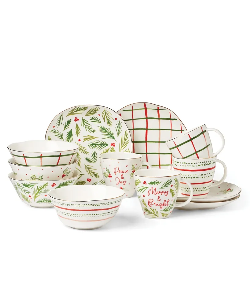 Lenox Bayberry 12-Piece Dessert Set, Service for 4