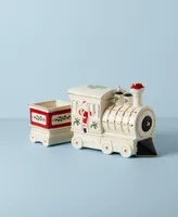 Lenox Holiday Figural Train Buffet Caddy