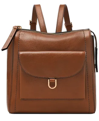 Fossil Parker Leather Backpack