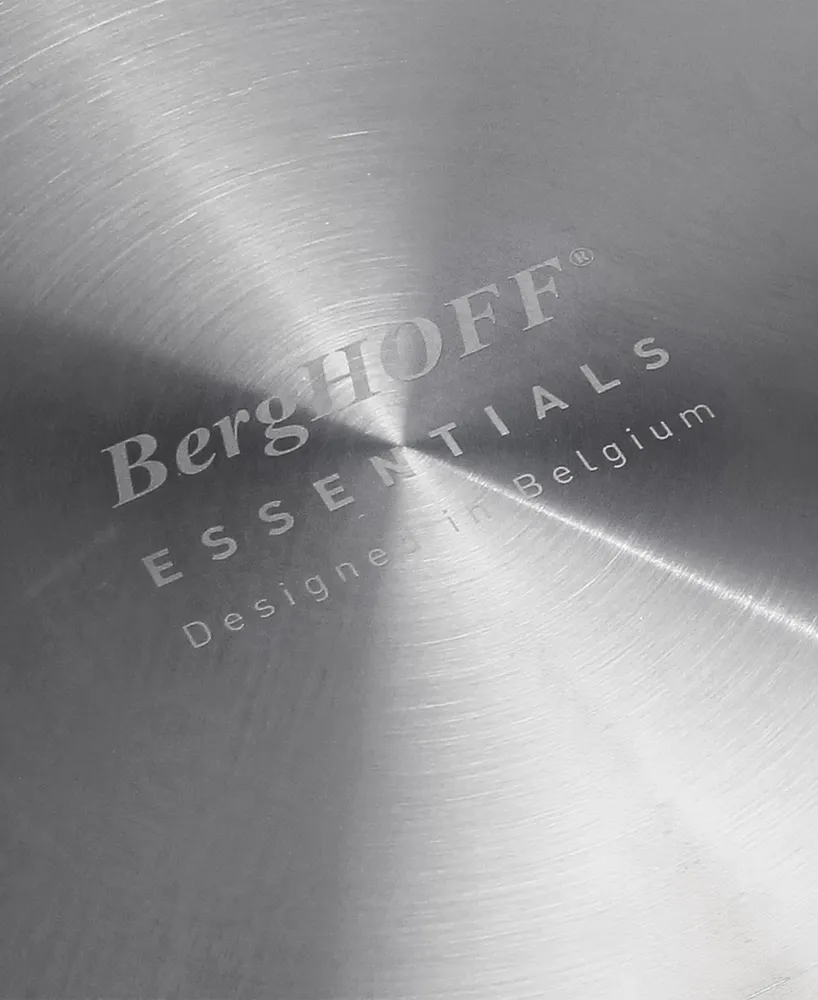 BergHOFF Professional 18/10 Stainless Steel Tri-Ply Quart Stockpot with Lid