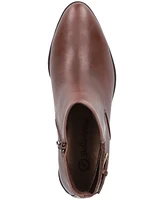 Bella Vita Women's Dora Side Buckle Inside Zip Ankle Booties