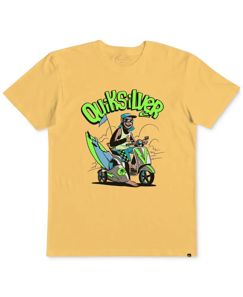 Quiksilver Toddler & Little Boys Monkey Business Regular-Fit Logo T-Shirt