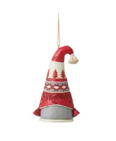Jim Shore Nordic Noel Gnome Flap Hat Ornament