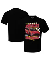 Men's Stewart-Haas Racing Team Collection Black Chase Briscoe Mahindra Tractors Throwback T-shirt