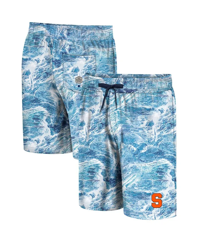 Men's Colosseum Blue Syracuse Orange Realtree Aspect Ohana Swim Shorts