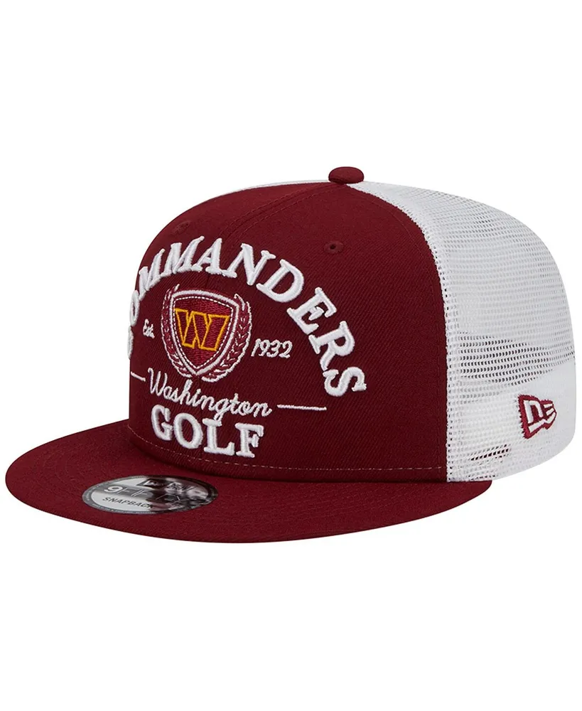 Men's New Era Burgundy Washington Commanders Club 9FIFTY Snapback Hat