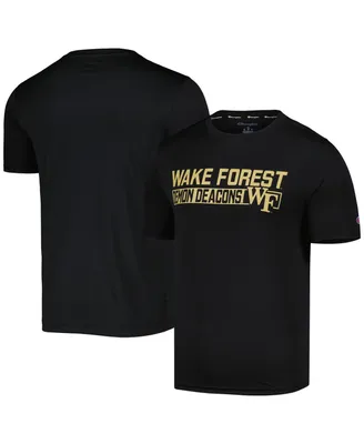 Men's Champion Black Wake Forest Demon Deacons Impact Knockout T-shirt