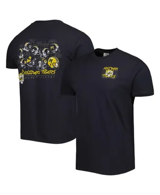 Men's Black Missouri Tigers Vault Helmet History Comfort T-shirt