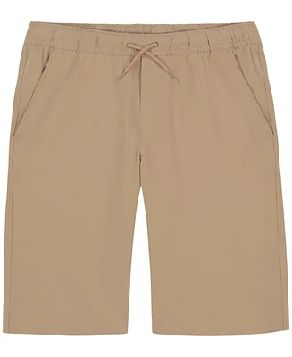 Nautica Big Boys Uniform Lowell Stretch Moisture-Wicking Jogger Shorts