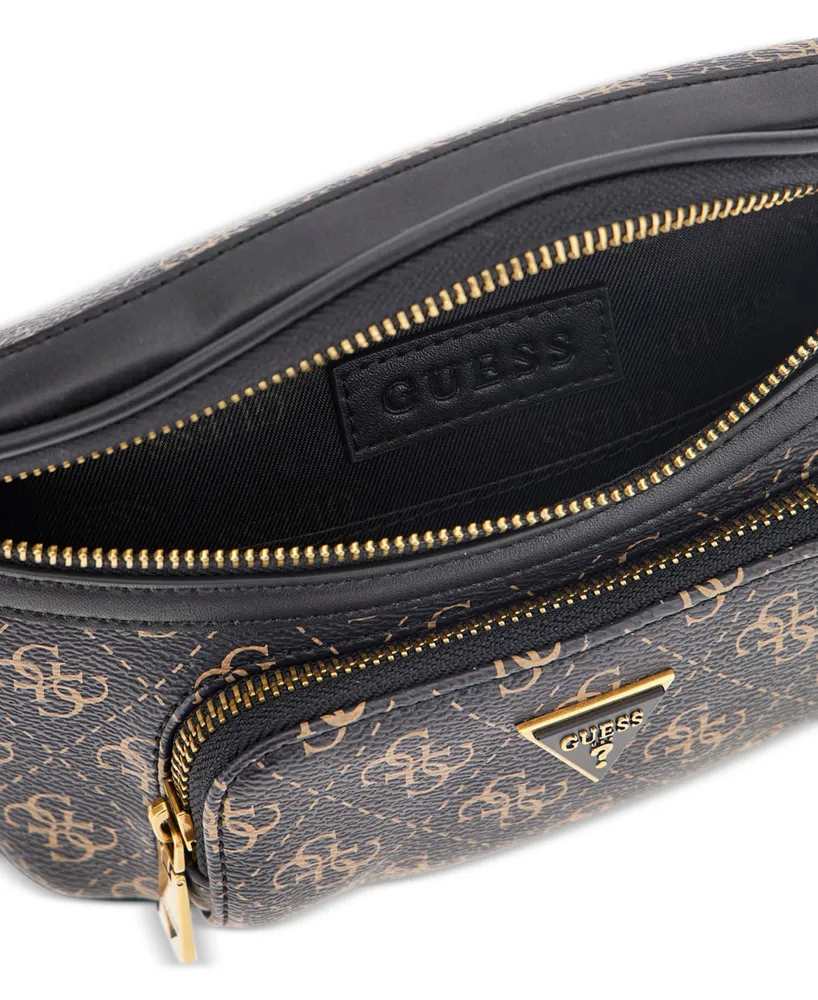 Guess Men's Vezzola Grainy Faux-Leather Water-Repellent Fanny Pack