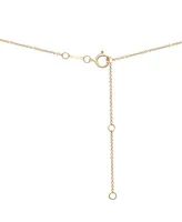 Wrapped in Love Diamond Asymmetric Lariat Necklace (1 ct. t.w.) in 14k Gold or 14k White Gold, 15" + 2" extender, Created for Macy's