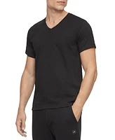 Calvin Klein Men's 5-Pk. Cotton Classics V-Neck Undershirts, Created for Macy's