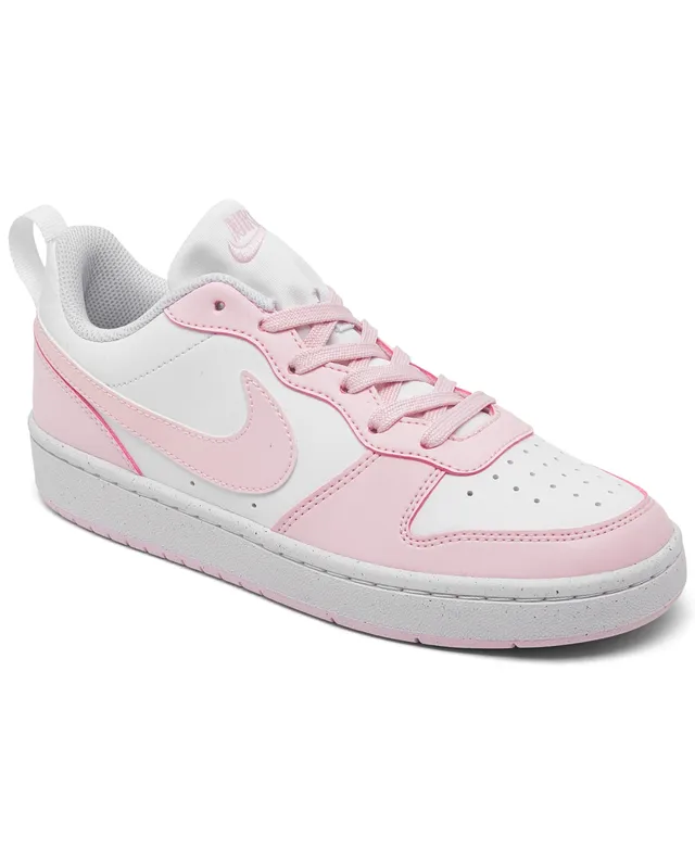 Nike Toddler Girls Court Borough Low 2 Stay-Put Closure Casual Sneakers  from Finish Line - Macy's