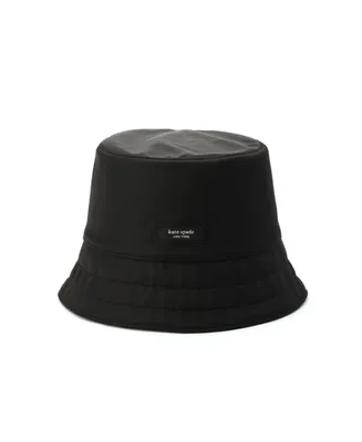 kate spade new york Women's Packable Sam Nylon Bucket Hat