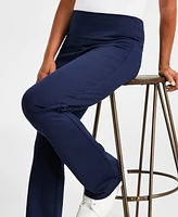 Style & Co Petite Pull-On Bootcut Ponte Pants, Created for Macy's