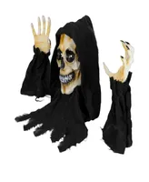 8" Led Lighted Grim Reaper with Sound Outdoor Halloween Decoration