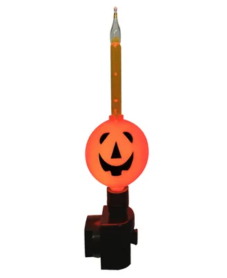 6.5" Jack O' Lantern Halloween Plug-In Bubble Night Light