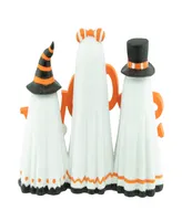 9.25" Spooky Ghost Trio Halloween Decoration