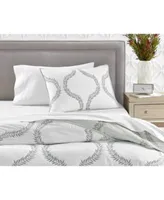 Closeout Charter Club Grayson Embroidery Cotton Quilt Created For Macys