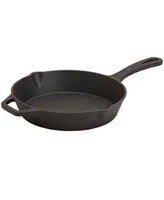 Smith and Clark Cast Iron 10" Open Fry Pan with Assist Handle