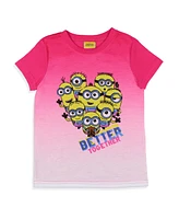 Despicable Me Girls Movie Minions Better Together Sleep Pajama Set