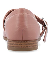 Journee Collection Women's Caspian Buckle Loafers