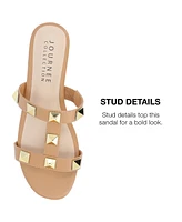 Journee Collection Women's Kendall Studded Sandals