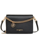 Karl Lagerfeld Paris Lourdes Chain Strap Crossbody Bag