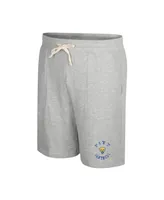 Men's Colosseum Heather Gray Pitt Panthers Love To Hear This Terry Shorts