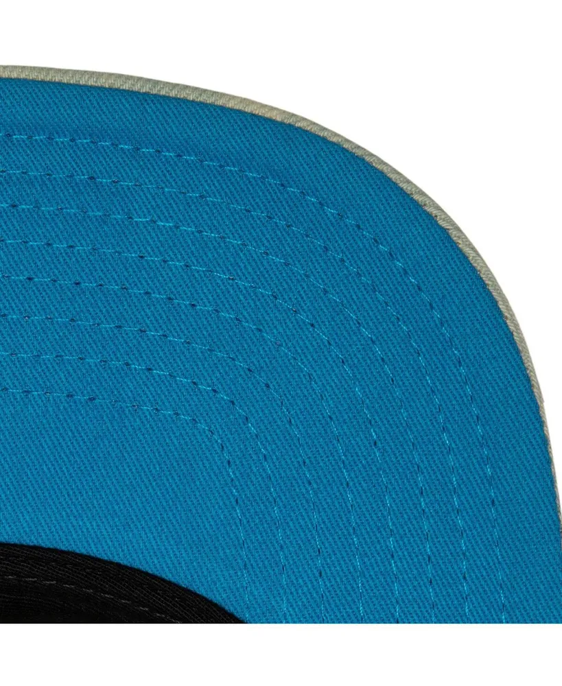 Men's Mitchell & Ness Blue Charlotte Fc Acid Wash Snapback Hat