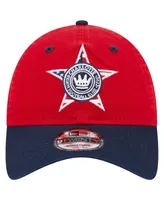 Men's New Era Red Charlotte Fc Americana 9TWENTY Adjustable Hat