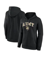 Women's Fanatics Black Army Black Knights Evergreen Campus Pullover Hoodie