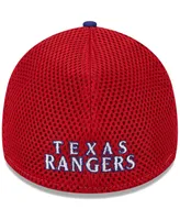 Men's New Era Royal Texas Rangers Team Neo 39THIRTY Flex Hat