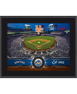 New York Mets 10.5" x 13" Sublimated Team Plaque
