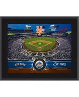 New York Mets 10.5" x 13" Sublimated Team Plaque