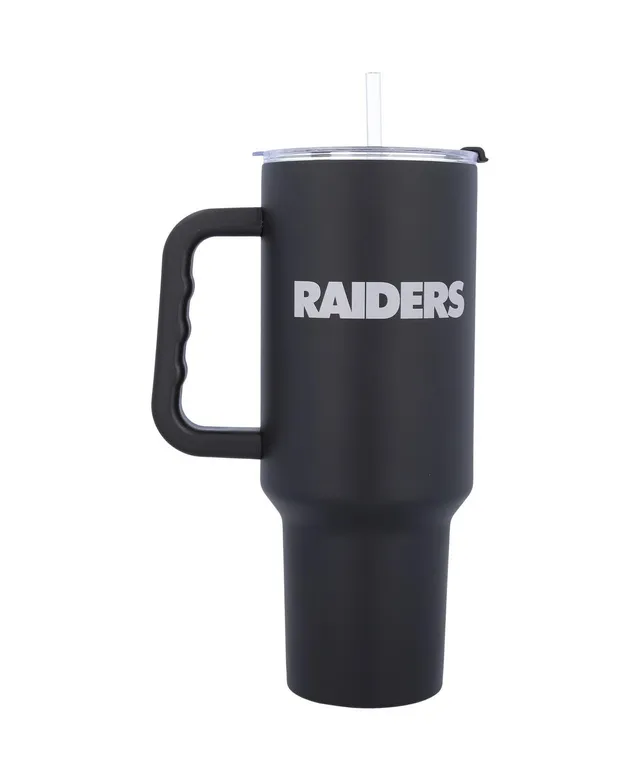 Logo Brands Las Vegas Raiders 40 Oz Travel Tumbler with Handle - Macy's