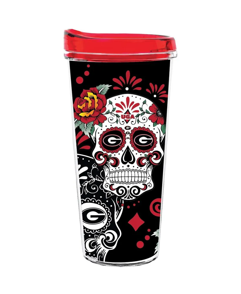 Georgia Bulldogs 22 Oz Dia de los Muertos Tumbler