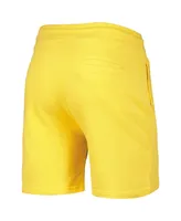 Men's Playa Society Gold Los Angeles Sparks Legacy Logo Shorts