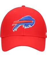 Men's '47 Brand Red Buffalo Bills Team Mvp Adjustable Hat